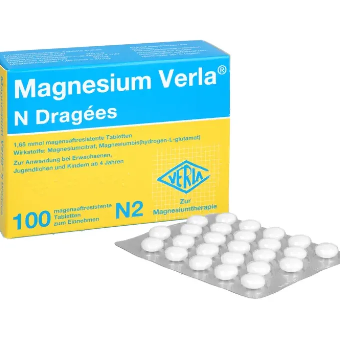 MAGNESIUM VERLA N Dragees 100 St