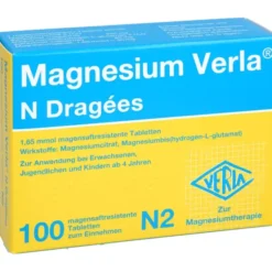 MAGNESIUM VERLA N Dragees 100 St