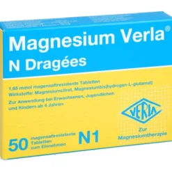 MAGNESIUM VERLA N Dragees 50 St
