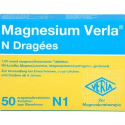 MAGNESIUM VERLA N Dragees 50 St