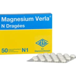MAGNESIUM VERLA N Dragees 50 St