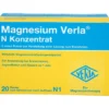 MAGNESIUM VERLA N Konzentrat Plv.z.H.e.L.z.Einn. 20 St