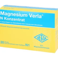 MAGNESIUM VERLA N Konzentrat Plv.z.H.e.L.z.Einn. 20 St
