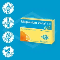 MAGNESIUM VERLA 300 Orange Granulat 20 Stück
