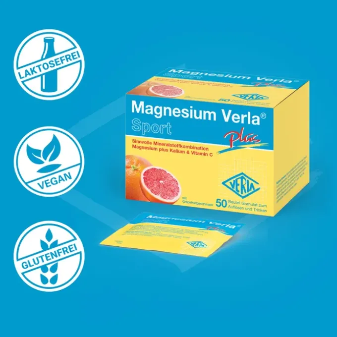 MAGNESIUM VERLA plus Granulat 50 Stück