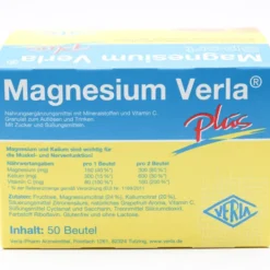 MAGNESIUM VERLA plus Granulat 50 Stück