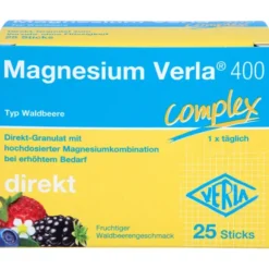MAGNESIUM VERLA 400 Waldbeere Direkt-Granulat 25 Stück
