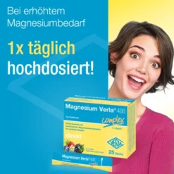 MAGNESIUM VERLA 400 Waldbeere Direkt-Granulat 25 Stück