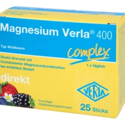 MAGNESIUM VERLA 400 Waldbeere Direkt-Granulat 25 Stück