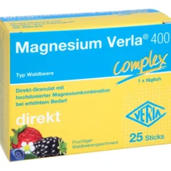 MAGNESIUM VERLA 400 Waldbeere Direkt-Granulat 25 Stück