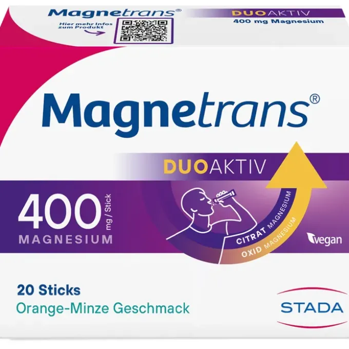 MAGNETRANS duo-aktiv 400 mg Sticks 20 Stück