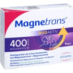 MAGNETRANS duo-aktiv 400 mg Sticks 20 Stück