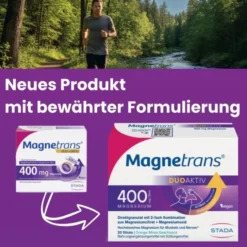 MAGNETRANS duo-aktiv 400 mg Sticks 20 Stück