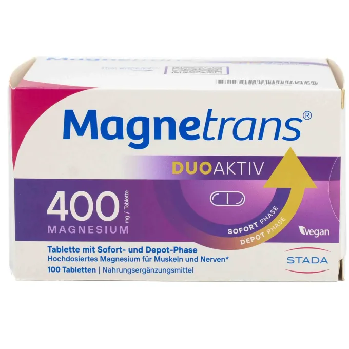 MAGNETRANS duo-aktiv 400 mg Tabletten 100 Stück