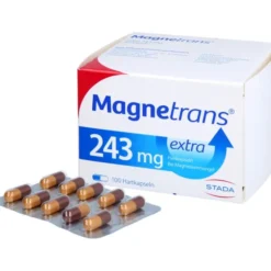 MAGNETRANS extra 243 mg Hartkapseln 100 St