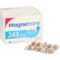 MAGNETRANS extra 243 mg Hartkapseln 100 St