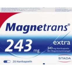 MAGNETRANS extra 243 mg Hartkapseln 20 St