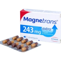 MAGNETRANS extra 243 mg Hartkapseln 20 St