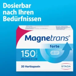 MAGNETRANS forte 150 mg Hartkapseln 20 St