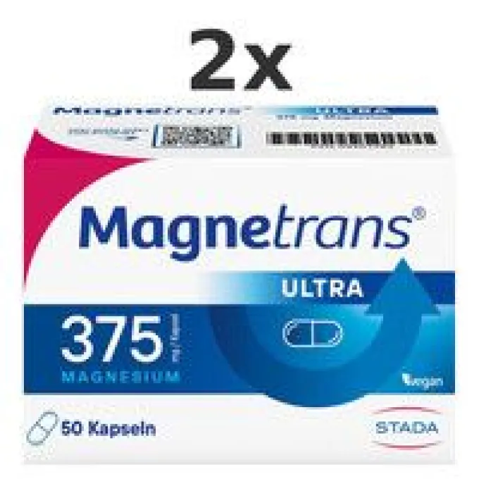 MAGNETRANS 375 mg ultra Kapseln Set 2x50St