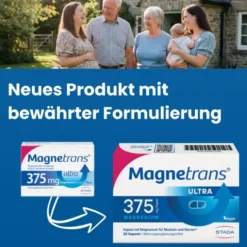 MAGNETRANS 375 mg ultra Kapseln 50 Stück