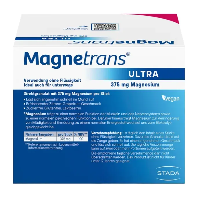 MAGNETRANS Ultra 375 mg Direktgranulat 50 Stück