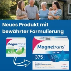 MAGNETRANS Ultra 375 mg Direktgranulat 50 Stück