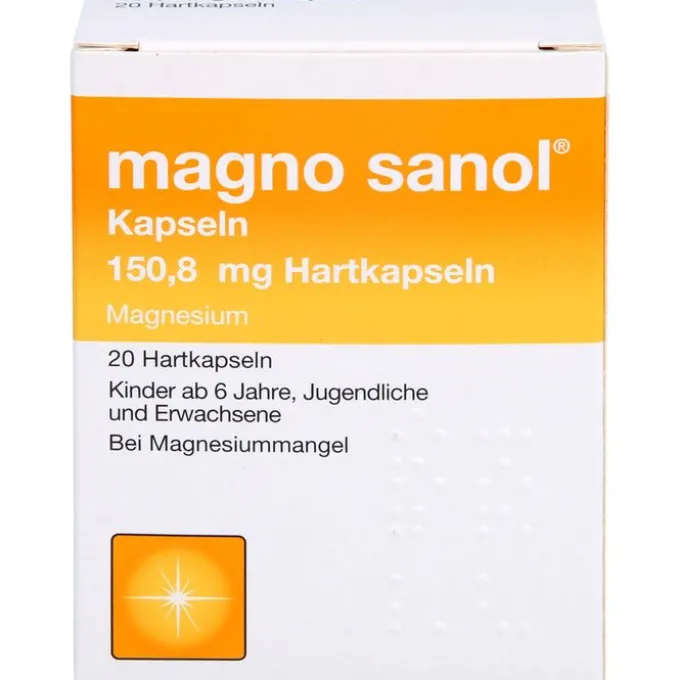 MAGNO SANOL Kapseln 20 St