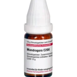 MANDRAGORA C 200 Globuli 10 g