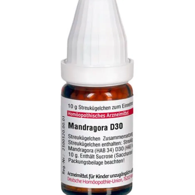 MANDRAGORA D 30 Globuli 10 g