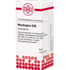 MANDRAGORA D 30 Globuli 10 g
