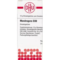 MANDRAGORA D 30 Globuli 10 g