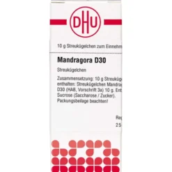 MANDRAGORA D 30 Globuli 10 g