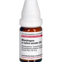 MANDRAGORA E radice siccata C 30 Globuli 10 g