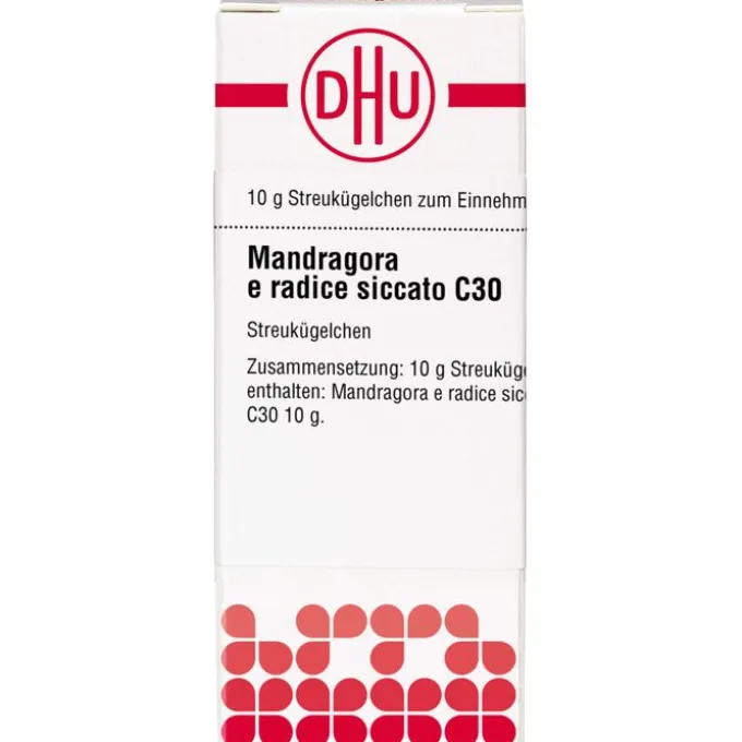 MANDRAGORA E radice siccata C 30 Globuli 10 g