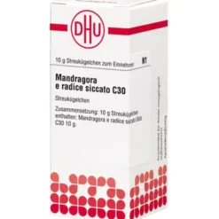 MANDRAGORA E radice siccata C 30 Globuli 10 g