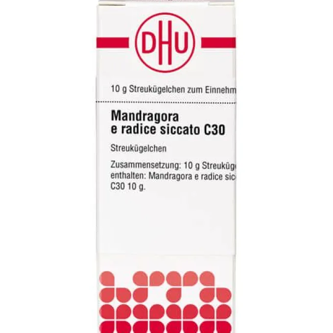 MANDRAGORA E radice siccata C 30 Globuli 10 g