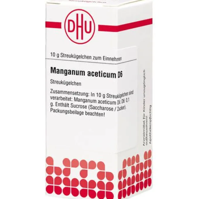 MANGANUM ACETICUM D 6 Globuli 10 g