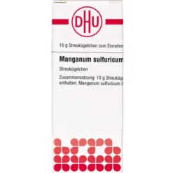 MANGANUM SULFURICUM D 6 Globuli 10 g