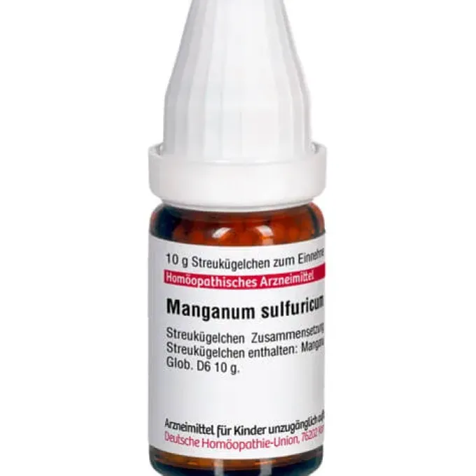 MANGANUM SULFURICUM D 6 Globuli 10 g