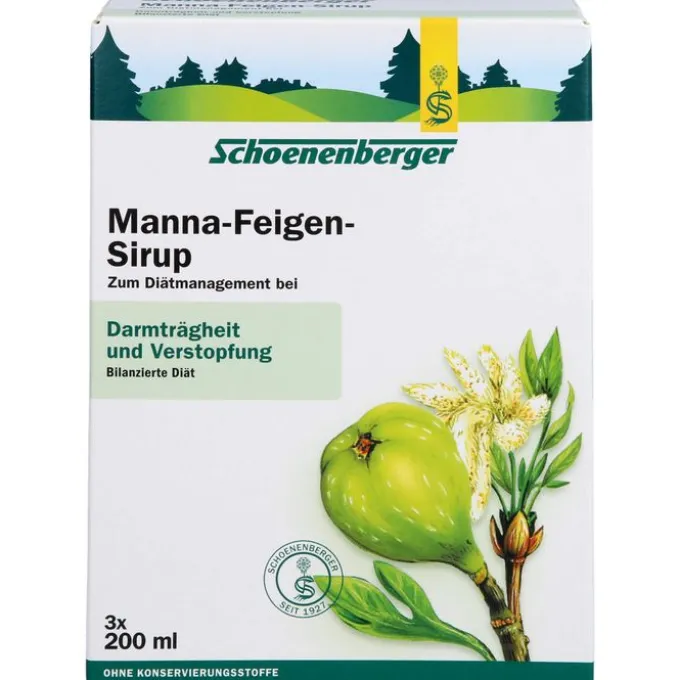 MANNA-FEIGEN-Sirup Schoenenberger 3 Stück