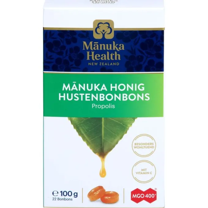 MANUKA HEALTH MGO 400+ Lutschbonb.Propolis 100 g