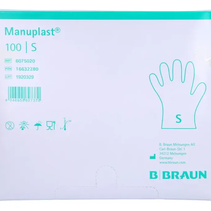 MANUPLAST Einmal Handschuhe PE Gr.S 100 St