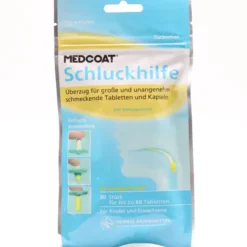 MEDCOAT Schluckhilfe Gel mit Zitronengeschmack 30 Stück