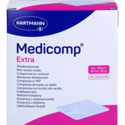 MEDICOMP extra Vlieskomp.steril 10x10 cm 6fach 25X2 St