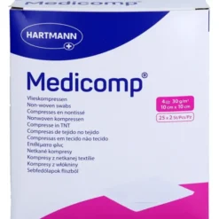 MEDICOMP Vlieskomp.steril 10x10 cm 4fach 25X2 St