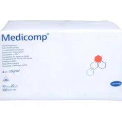 MEDICOMP Vlieskomp.unsteril 10x20 cm 4fach 100 St