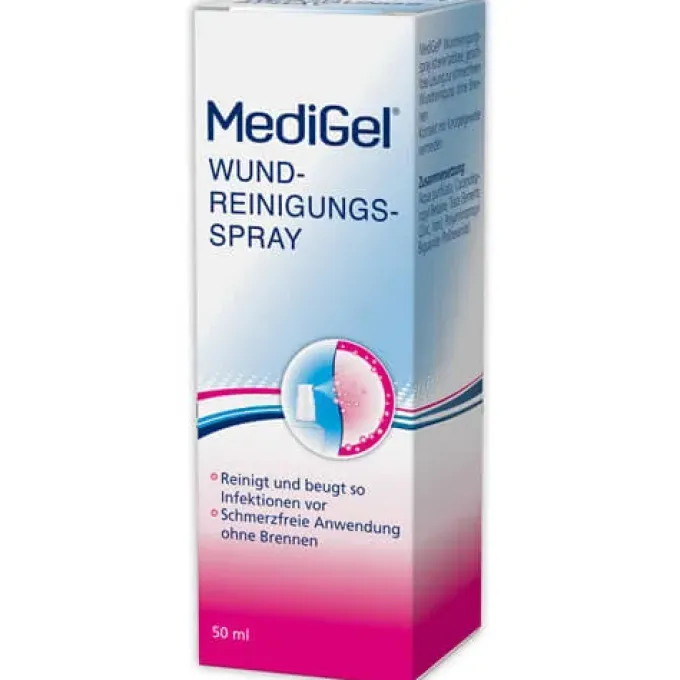 MEDIGEL Wundreinigungsspray 50 ml