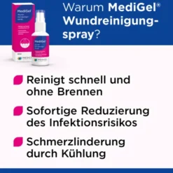 MEDIGEL Wundreinigungsspray 50 ml