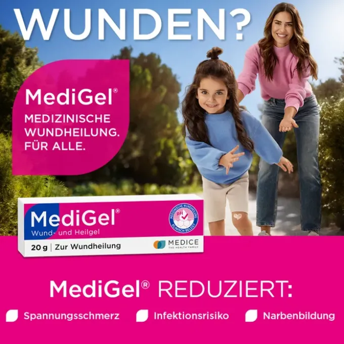 MEDIGEL WUND- UND HEILGEL 20 g